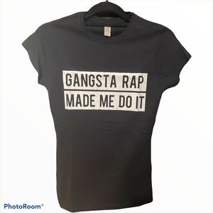Ladies Gangsta Rap Tee
